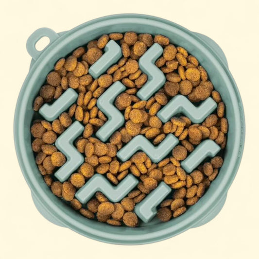 Outward Hound Fun Feeder Slo Bowl, Large, 4 Cups