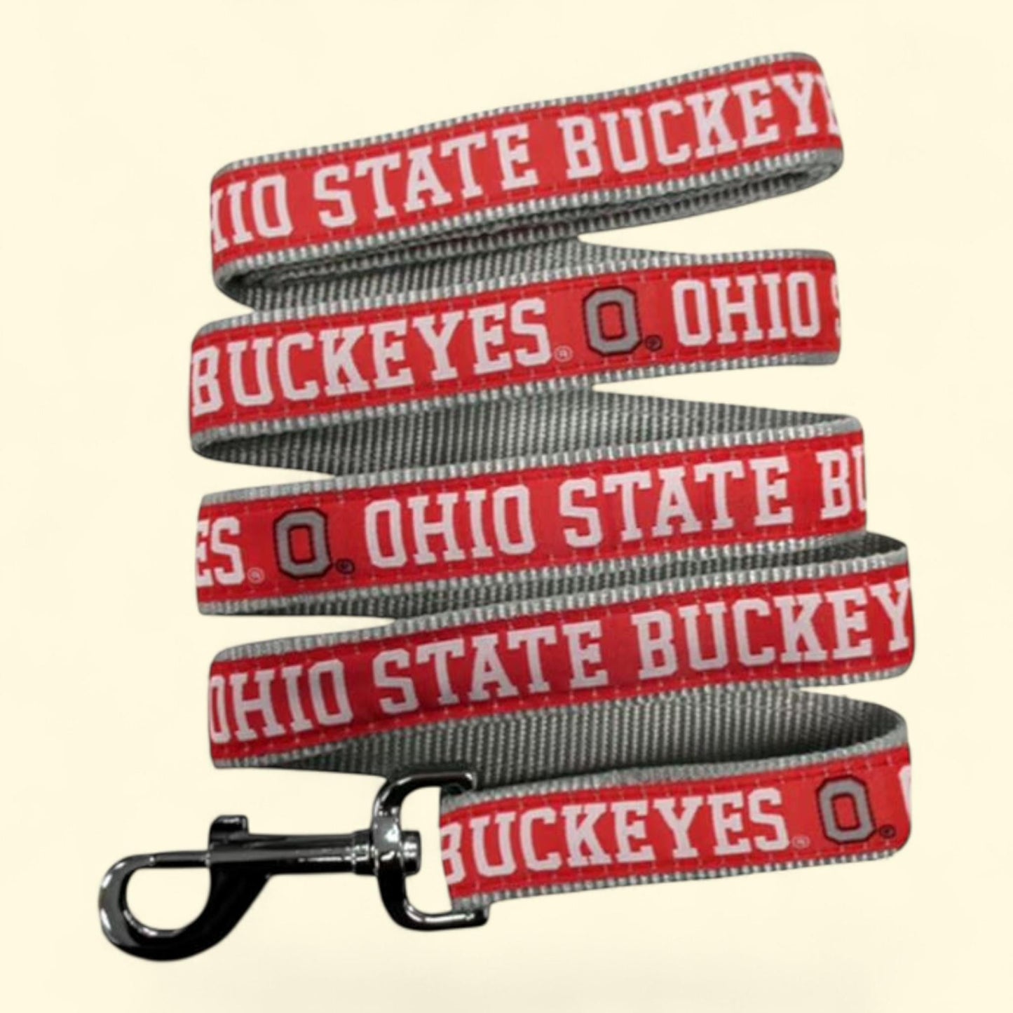 Pets First NCAA Ohio State Buckeyes Leash for Dogs, 3 Sizes