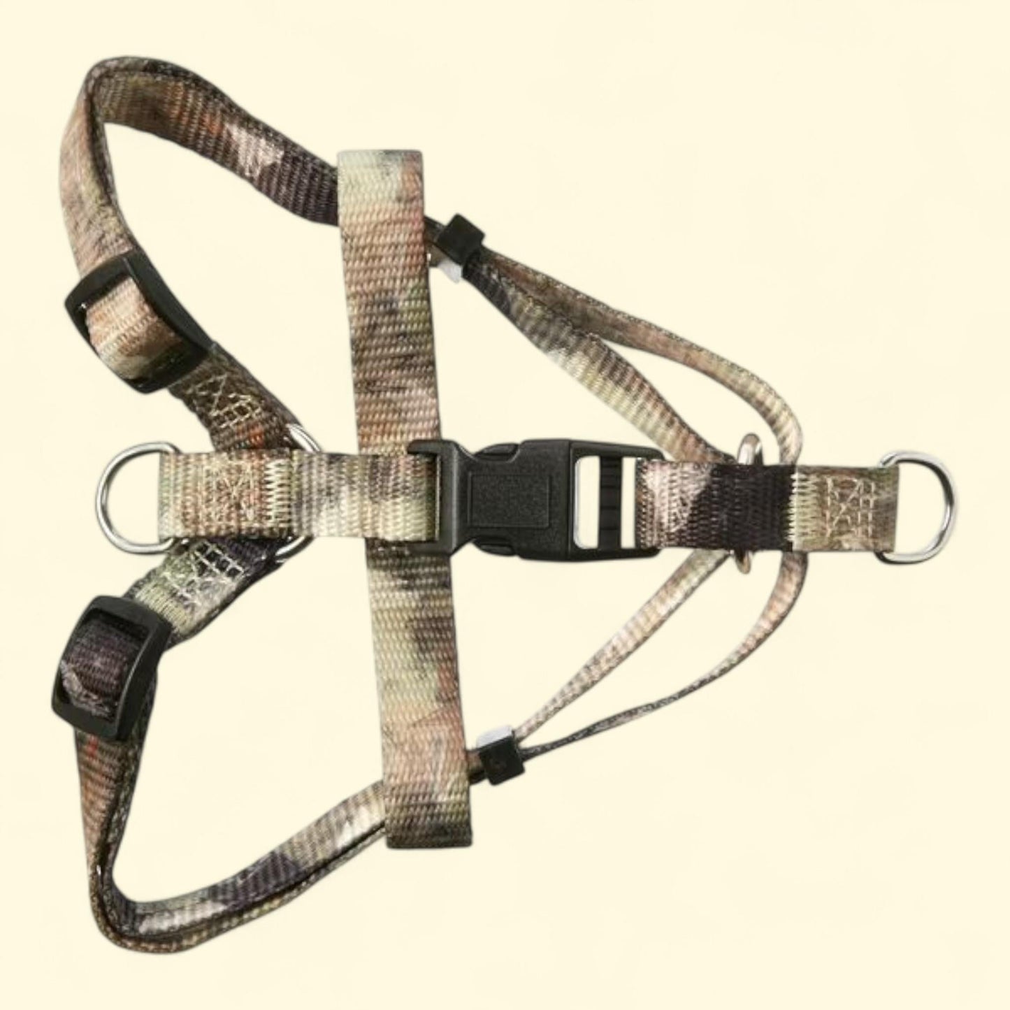 Vibrant Life Dog Harness, Strategy Green Camo, Medium