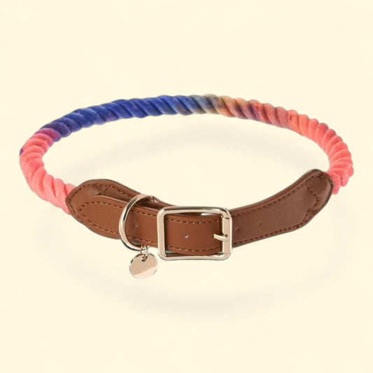 Vibrant Life Rope Collar for Dogs, Large