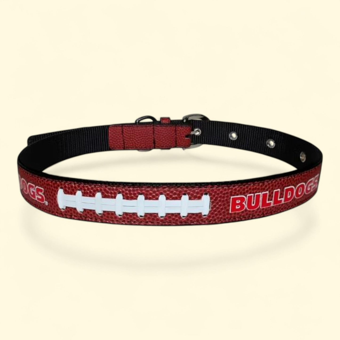 Pets First NCAA College Georgia Bulldogs Premium Sporty Dog Collar, Medium