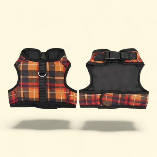 Best Furry Friends Harness, Cider Plaid, Small/Medium