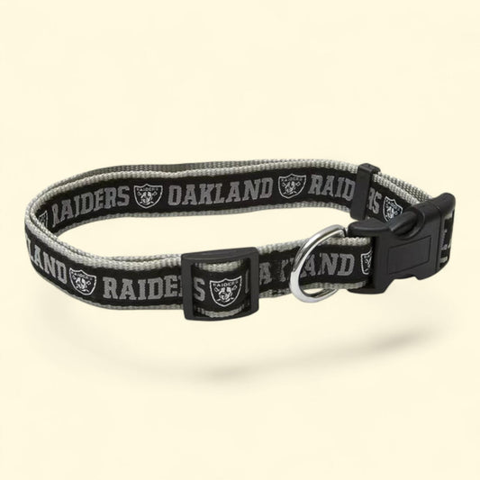 Pets First NFL Las Vegas Raiders Dog Collar, Small