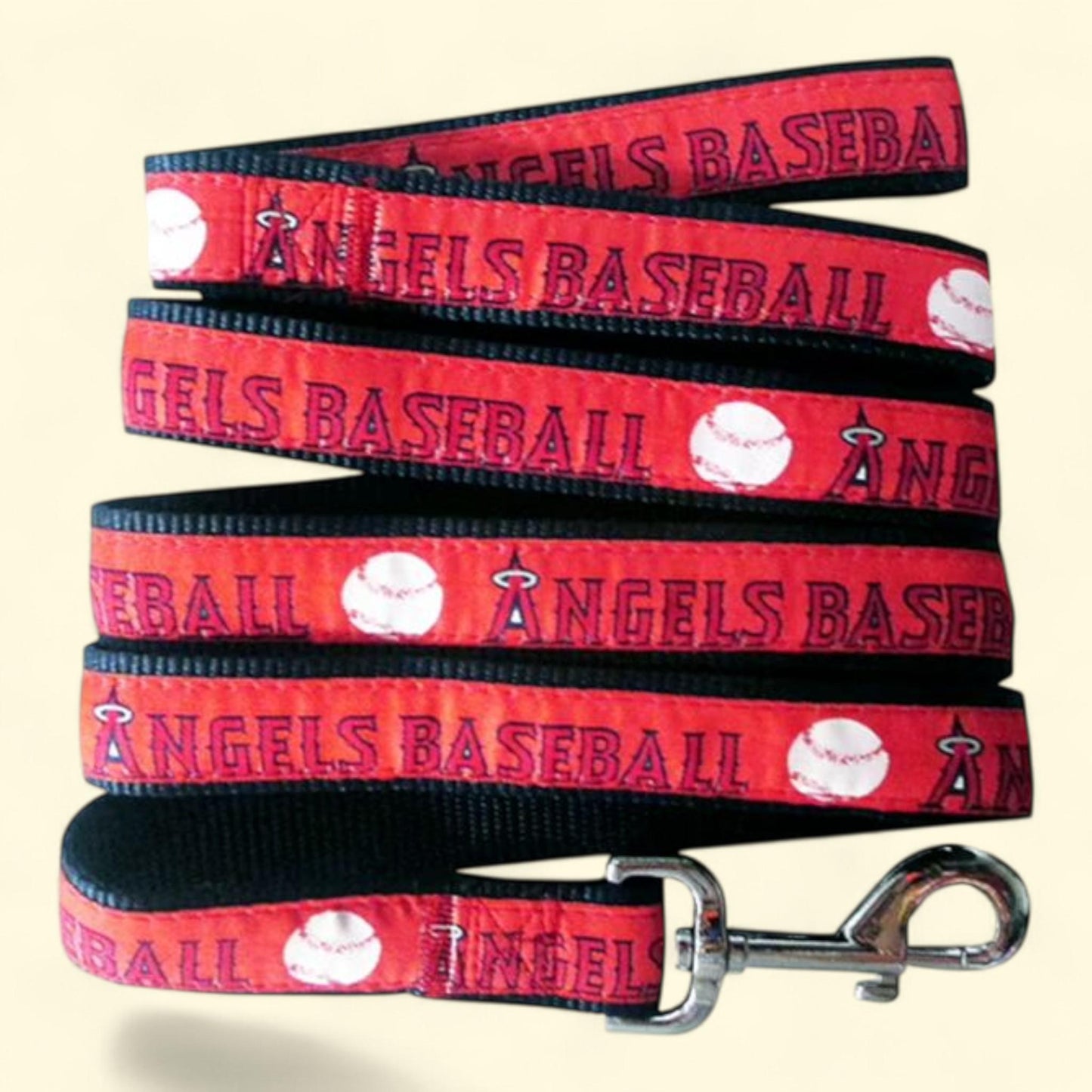 Pets First MLB Los Angeles Angels Durable Pet Leash, Small