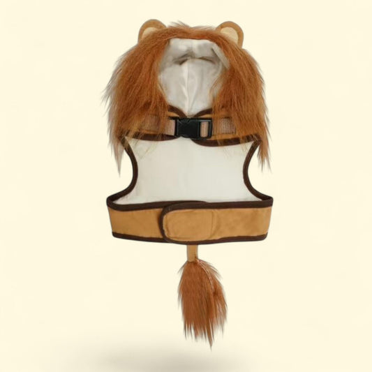 Best Furry Friends Harness, Lion, Small/Medium