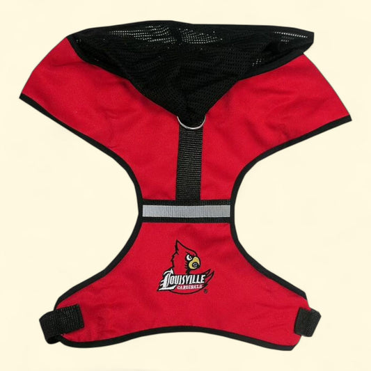 Pets First Collegiate Louisville Cardinals Dog Harness, Medium