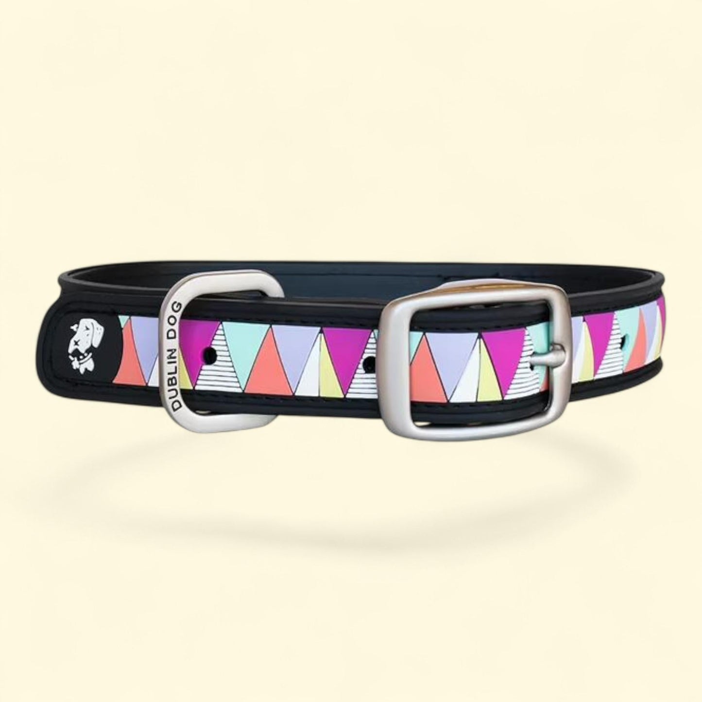 Outward Hound Dublin Dog Collar, X-Small/Small, Pink