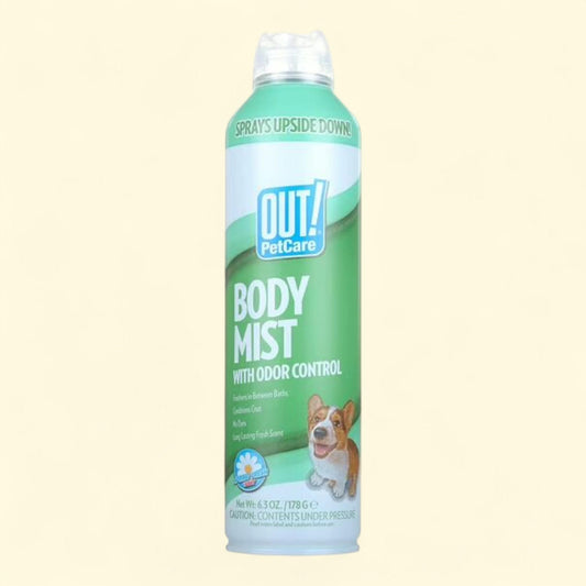OUT! Body Mist Spray Cologne for Dogs, 6.3oz.