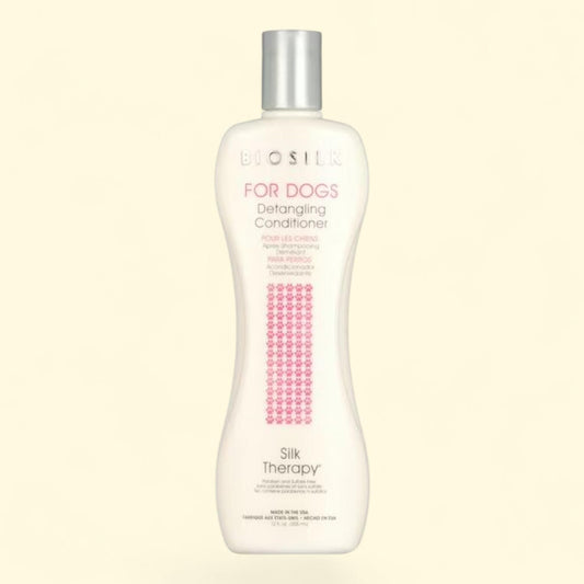 BioSilk Silk Therapy Detangling Conditioner for Dogs 12 oz