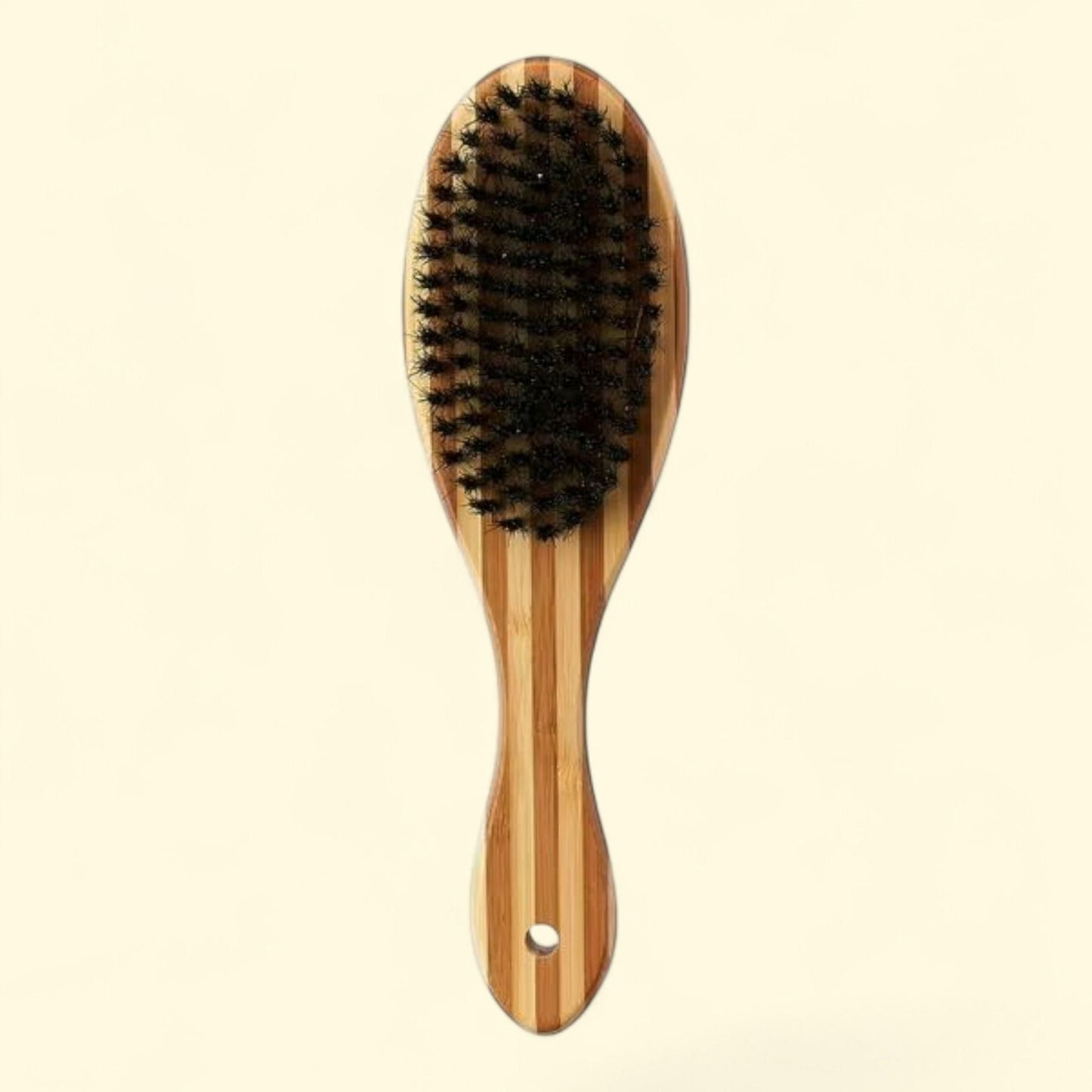 Vibrant Life Dog Finishing and Detangling Combo Brush, Bamboo, Size 9.50 x 2.75 x 2.30 inches