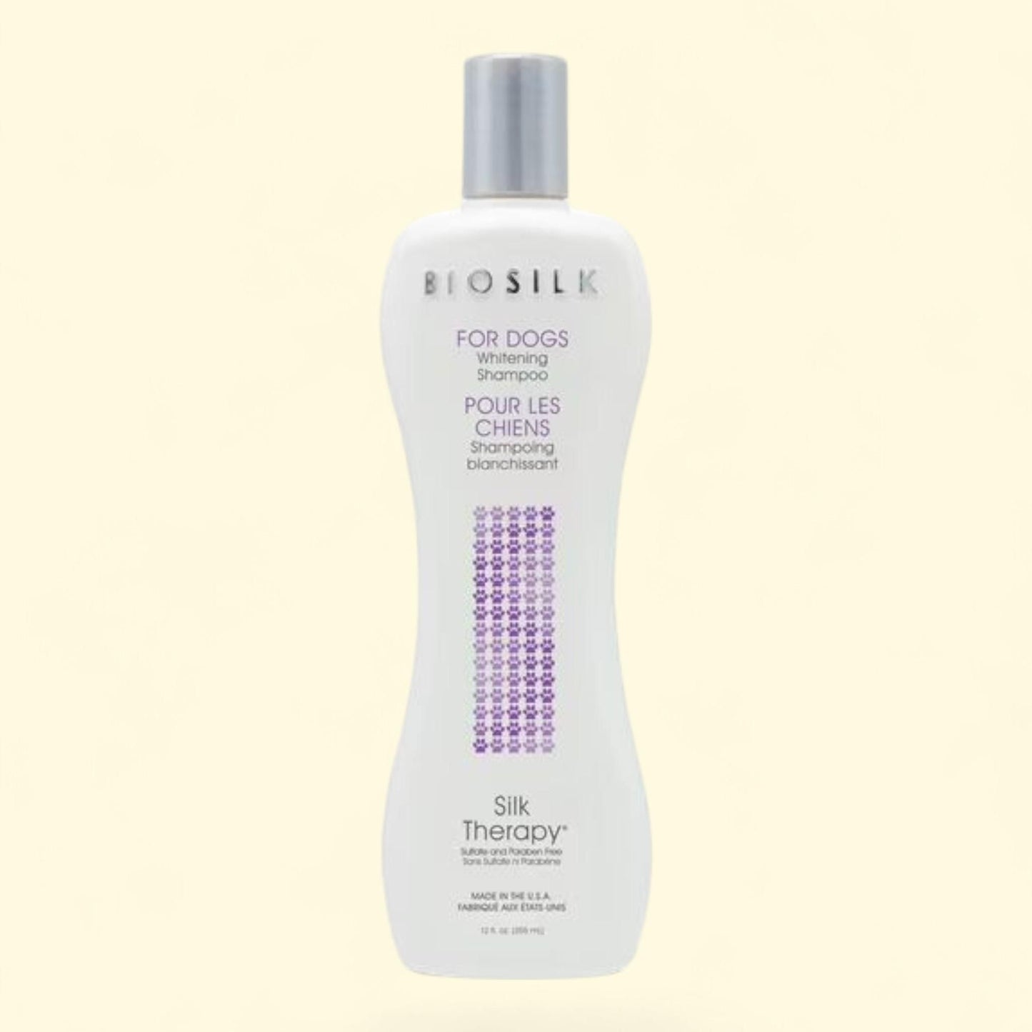 BioSilk For Dogs Silk Therapy Whitening Shampoo 12 oz.
