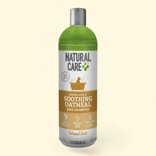 Natural Care Baking Soda and Oatmeal Shampoo for Dogs, 20oz.