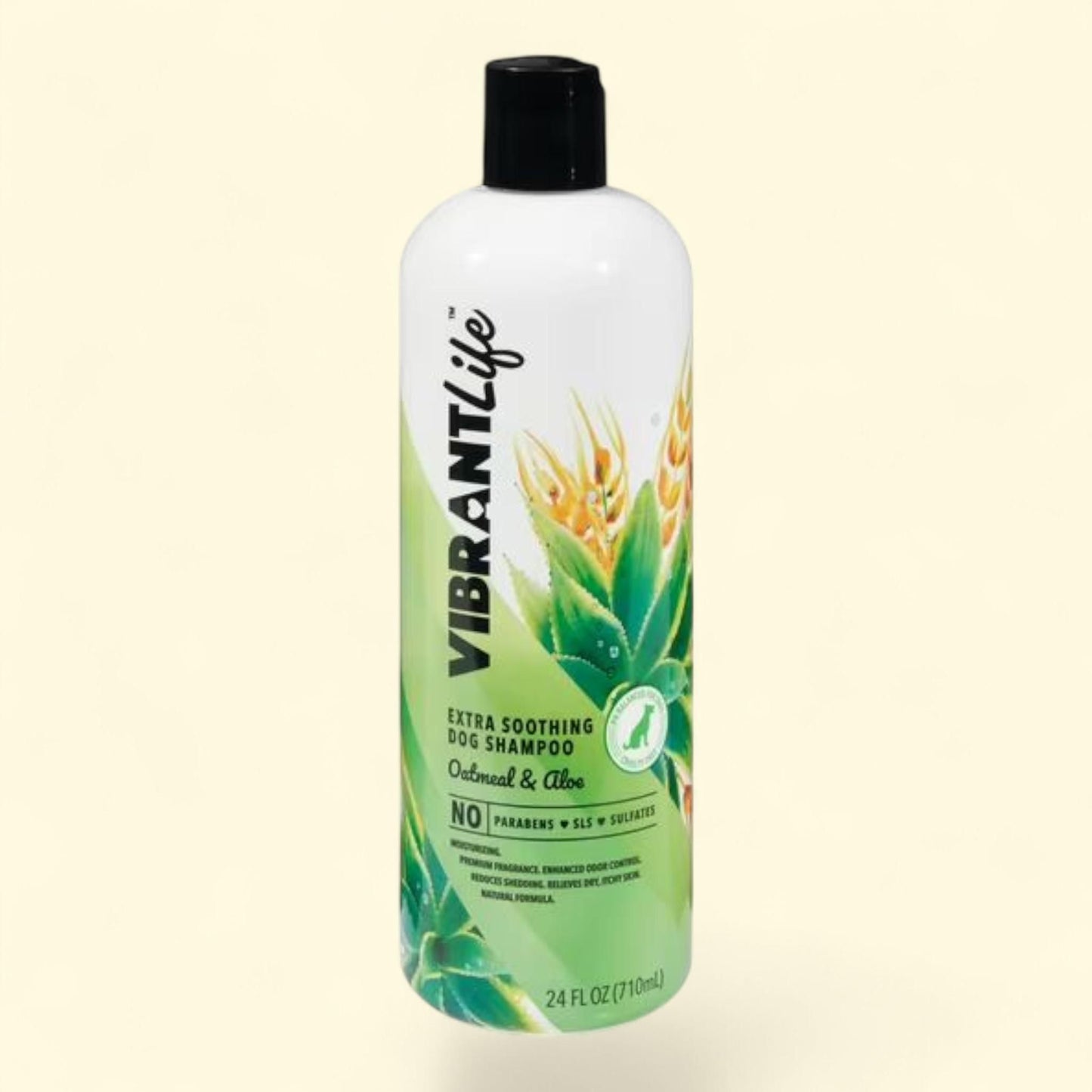 Vibrant Life Dog Shampoo, Oatmeal & Aloe, 24 fl oz