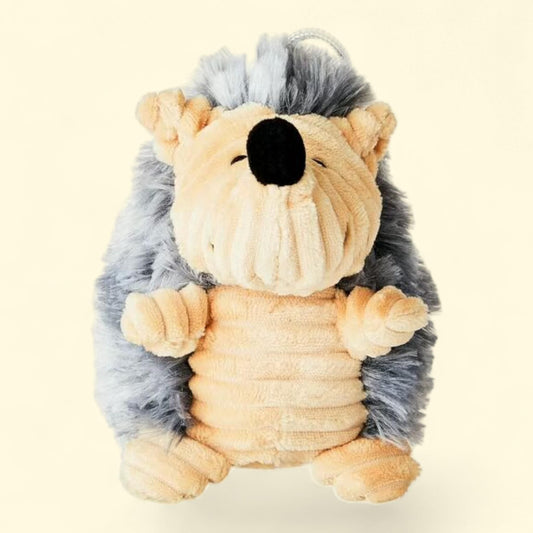 Vibrant Life Cozy Buddy Hedgehog Squeaky Dog Toy