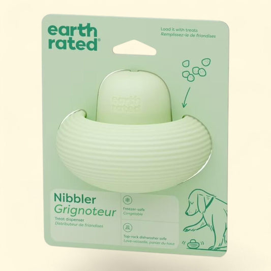 Earth Rated Nibbler Dog Toy, Treat Dispensing Enrichment Toy, Size