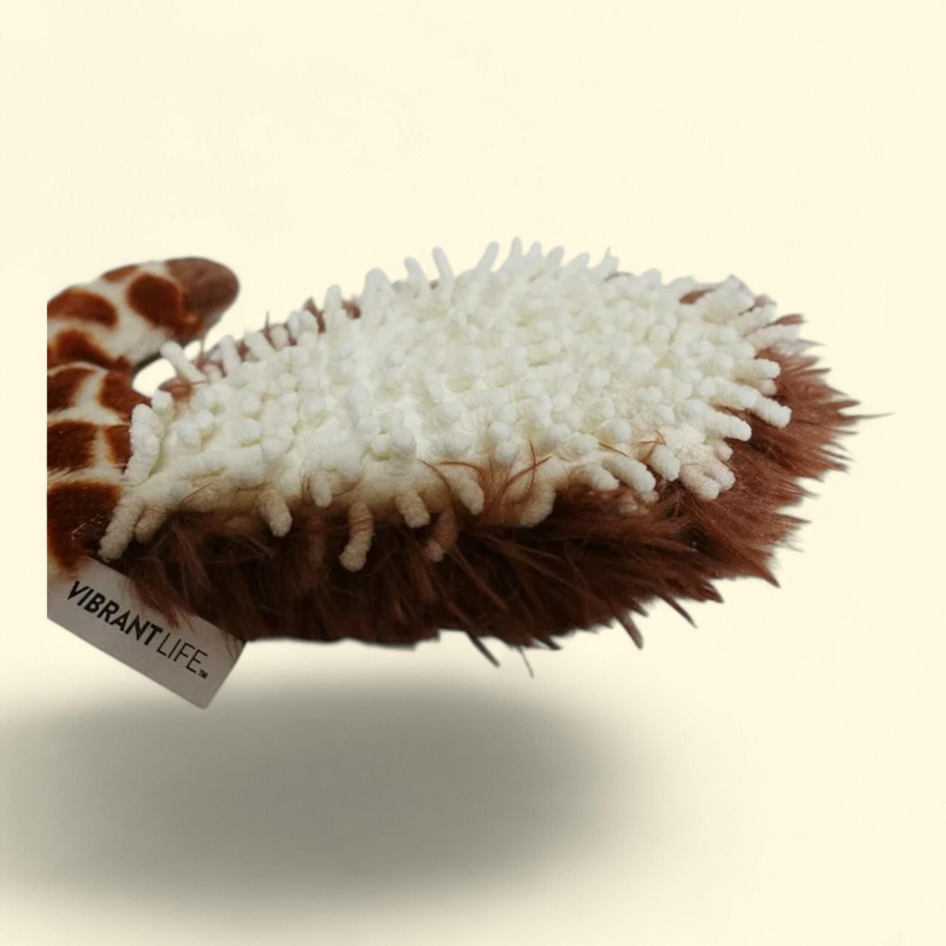 Vibrant Life Giraffe Snuggle Tail, Dog Toy Chew Level 3, Brown, Pol... — authentic US product shipped worldwide by Treatspree