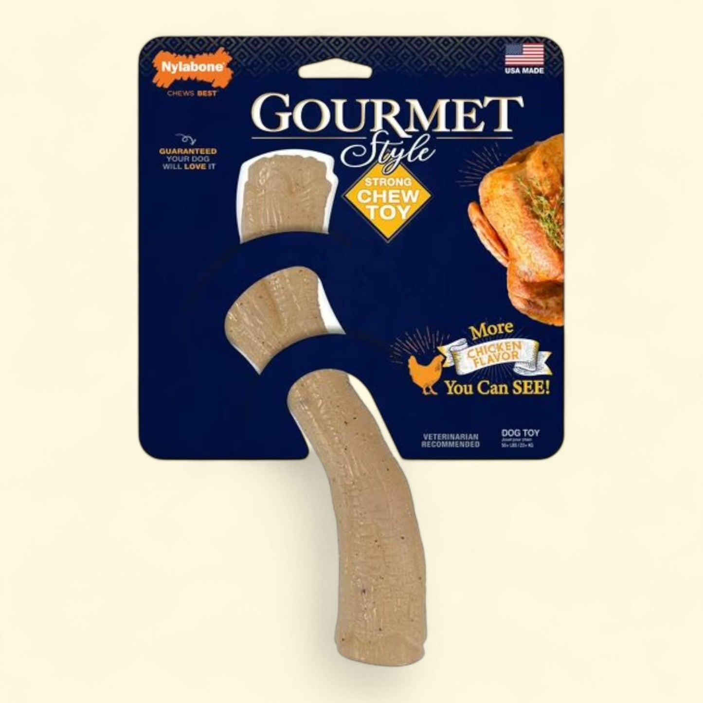 BARK Wassup Dog? Dog Toy, For All Sizes