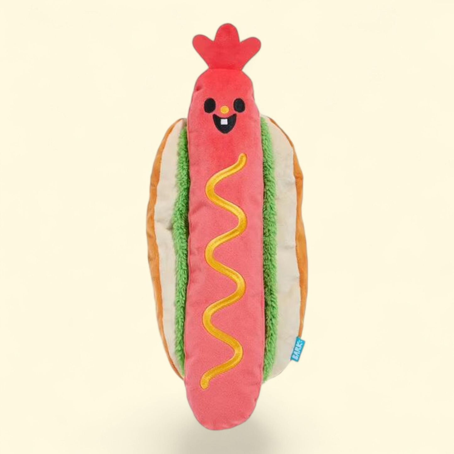 BARK Super Chewer Sonny The Sloth Dog Toy, M/L