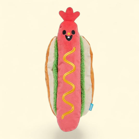 BARK Super Chewer Sonny The Sloth Dog Toy, M/L