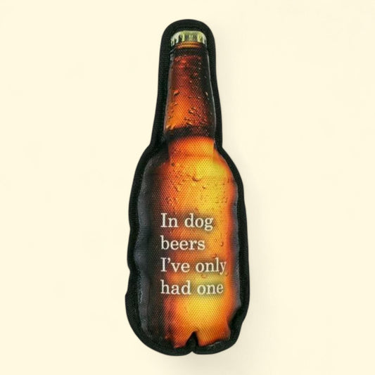 BARK Surf Beer Can Plush Dog Toy, All Sizes