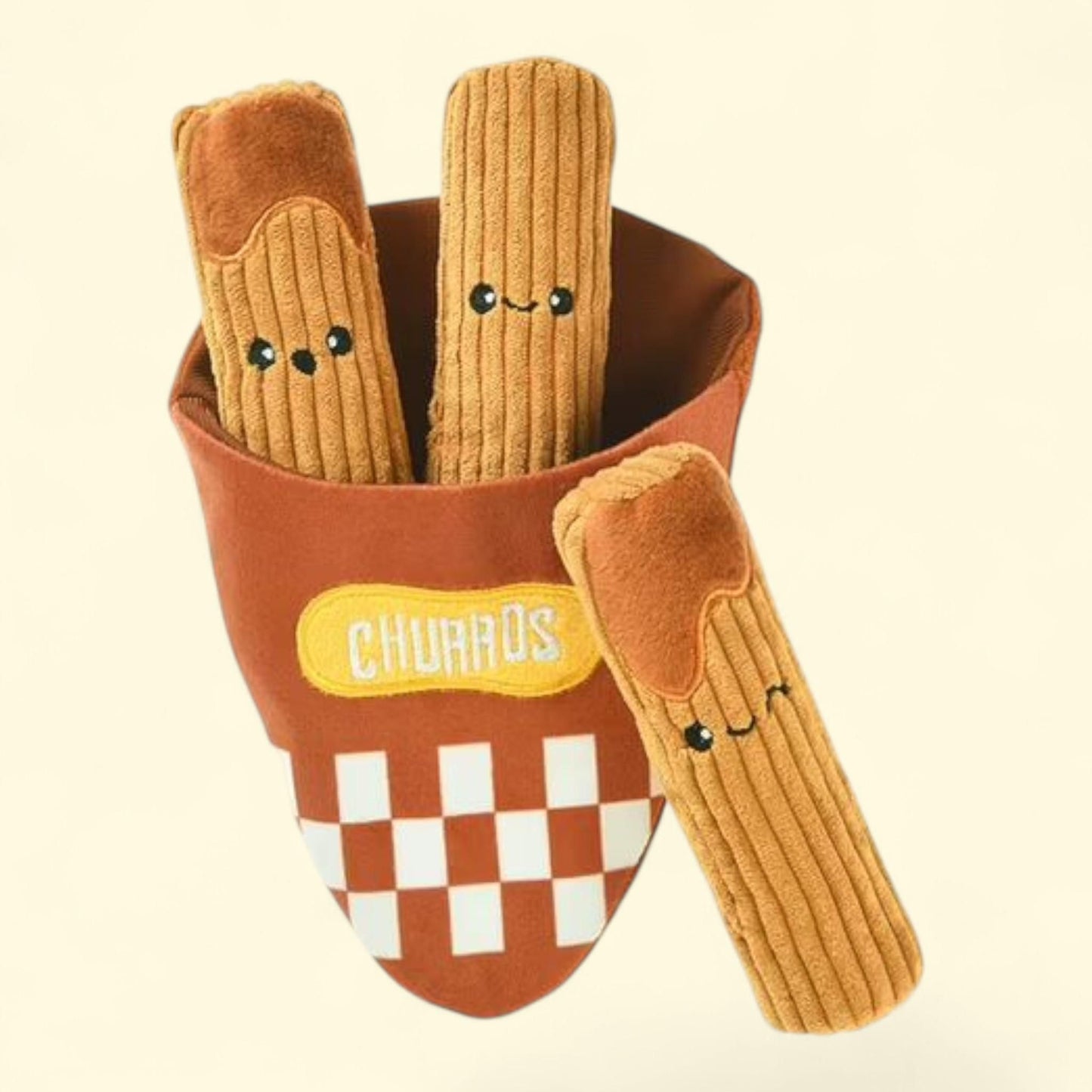 BARK Party Monster Marty Blue Plush Dog Toy Large