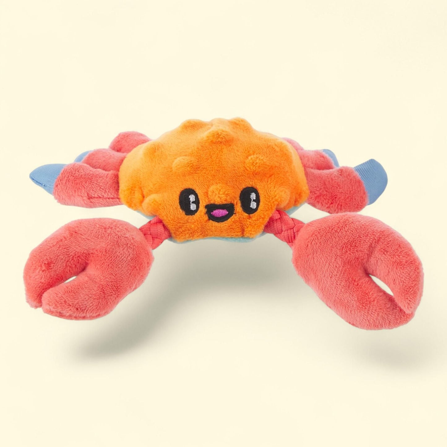 BARK Mr. Blue Sky Rainbow Plush Dog Toy, All Dog Sizes