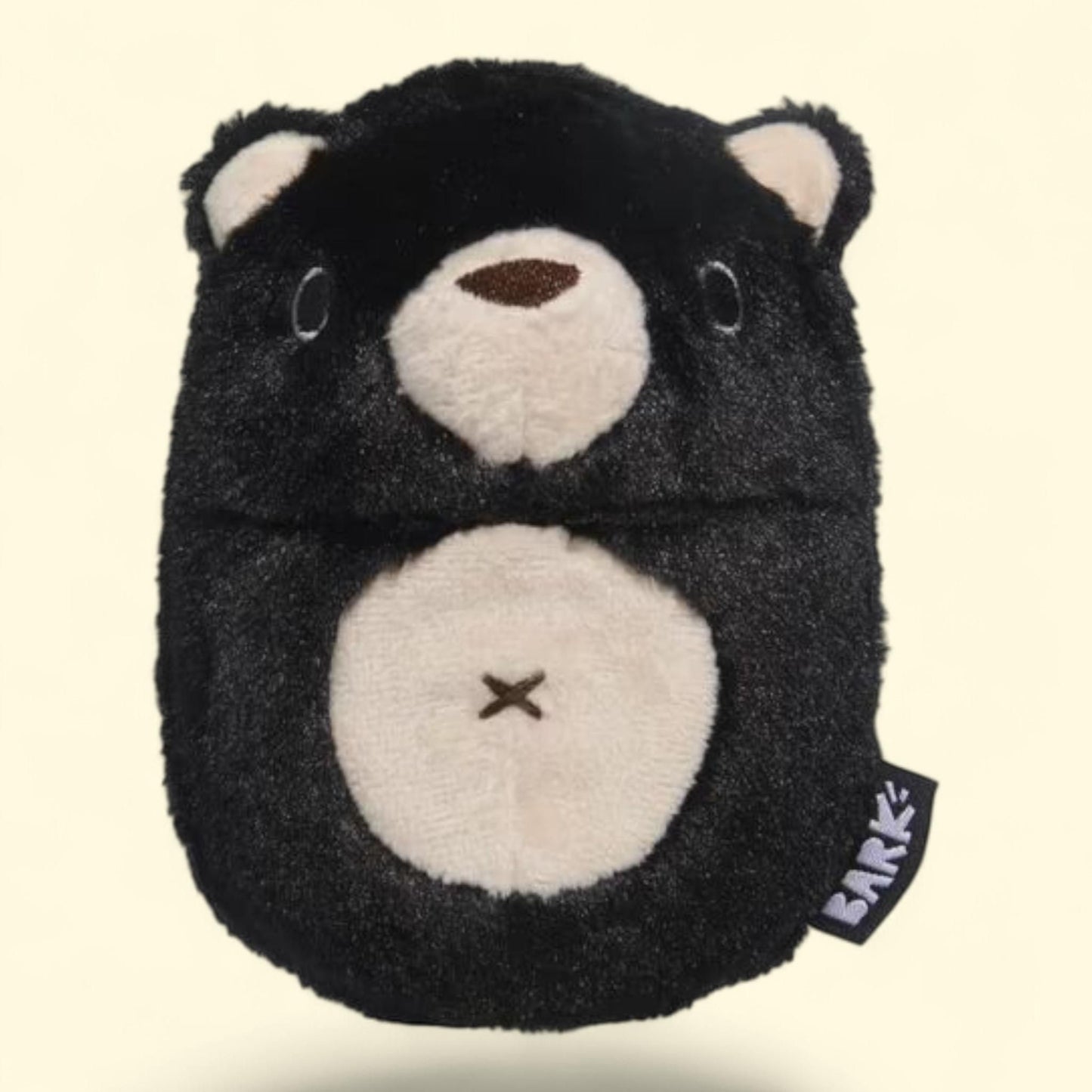 BARK Super Chewer Blue Fish Rubber Dog Toy, Size M