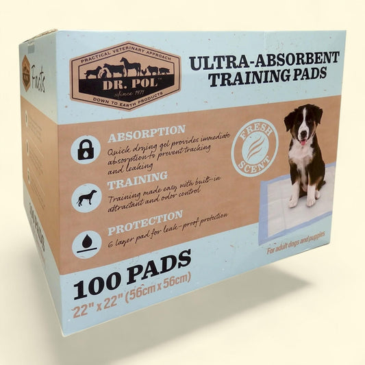 Dr. Pol Training Pads, 100 Count - 22x22