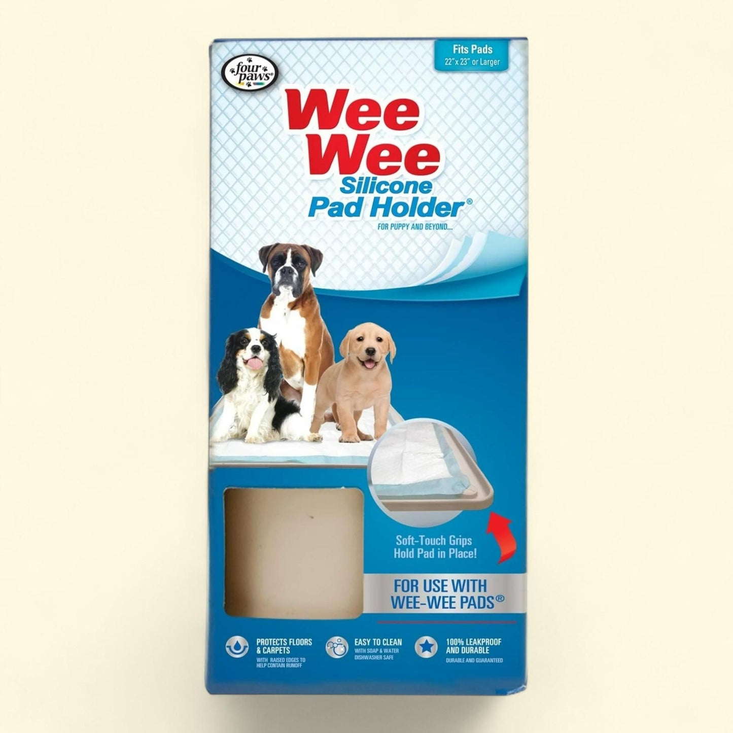 Four Paws Wee-Wee Dog Housebreaking Pad Holder, 1 Count