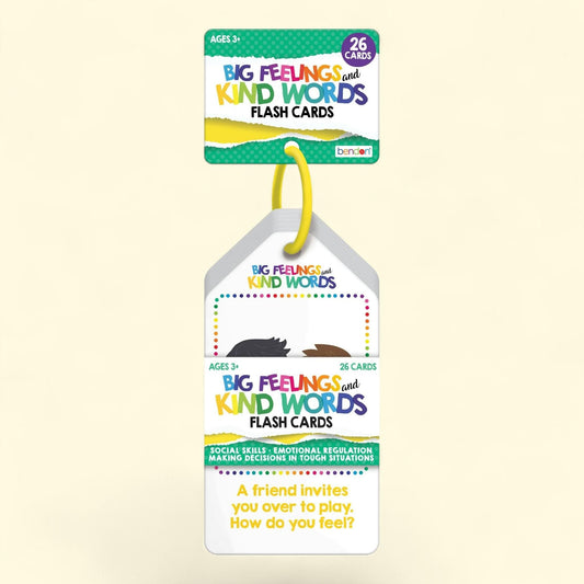 Bendon Social Skills Flash Cards, 26-Count