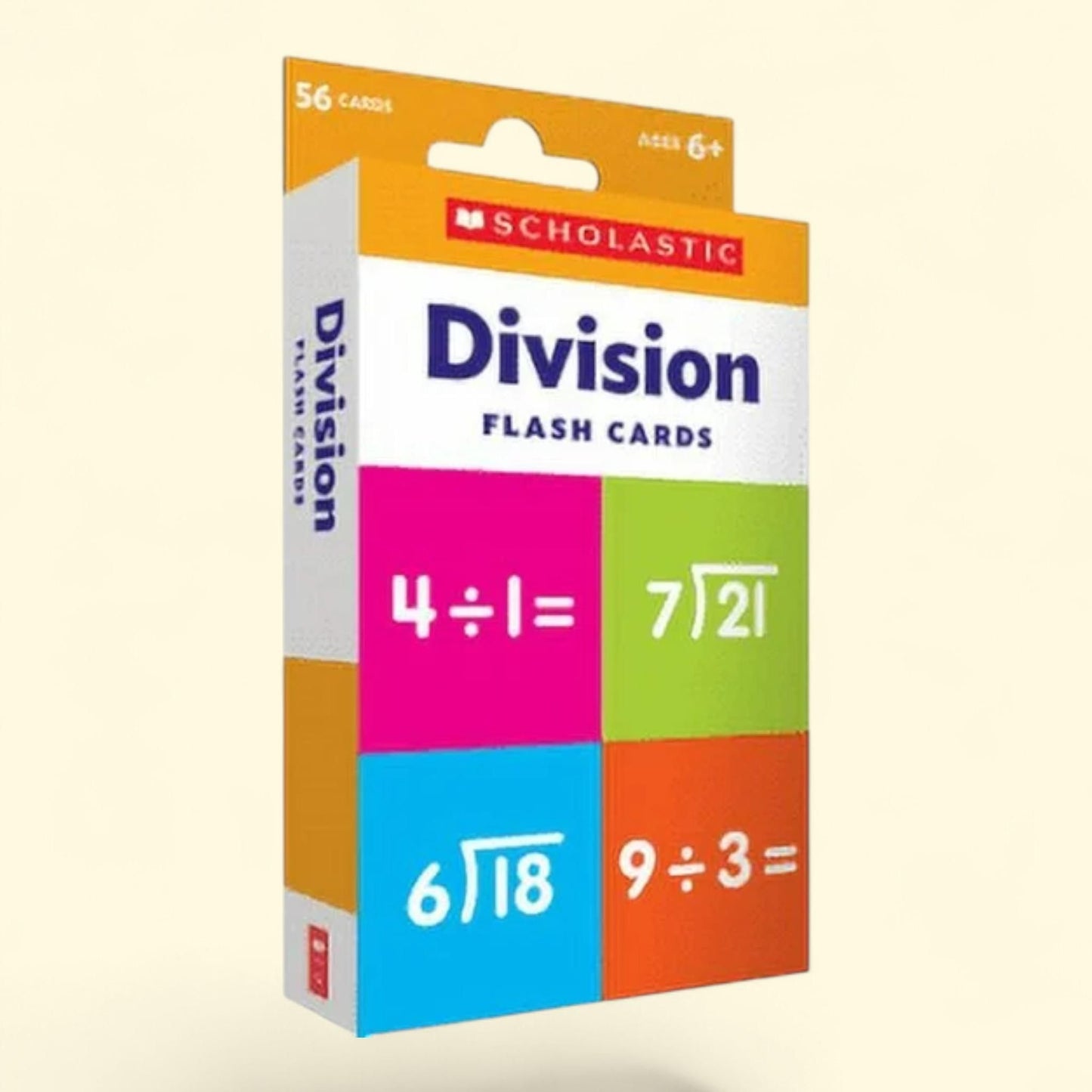 Division Flash Cards, Hardcover