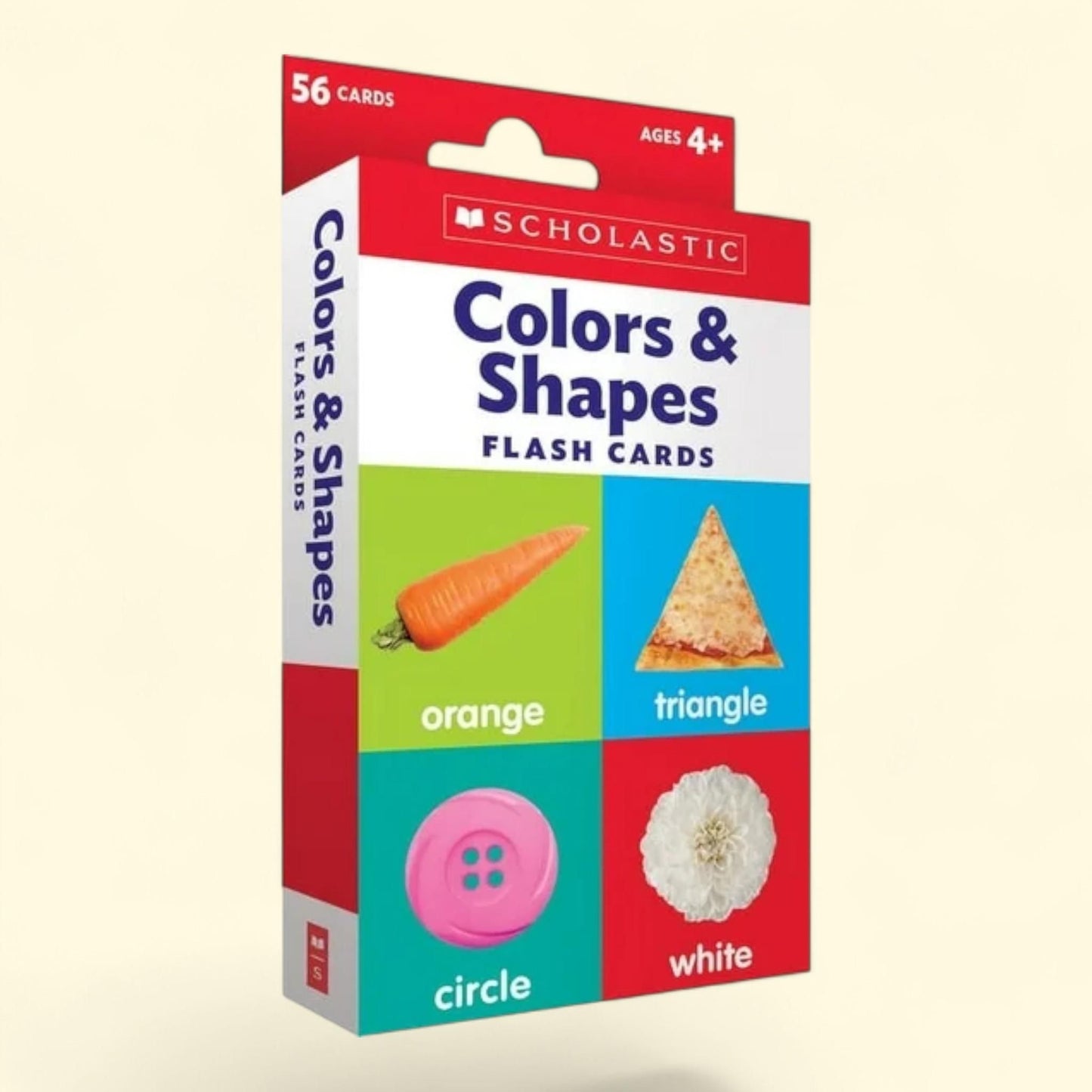 Flash Cards, Colors Shapes,  Ages 4+