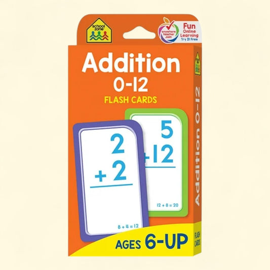School Zone Addition 0-12, Revised Edition, Hardcover