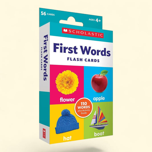 Flash Cards, First Words,  Ages 4+