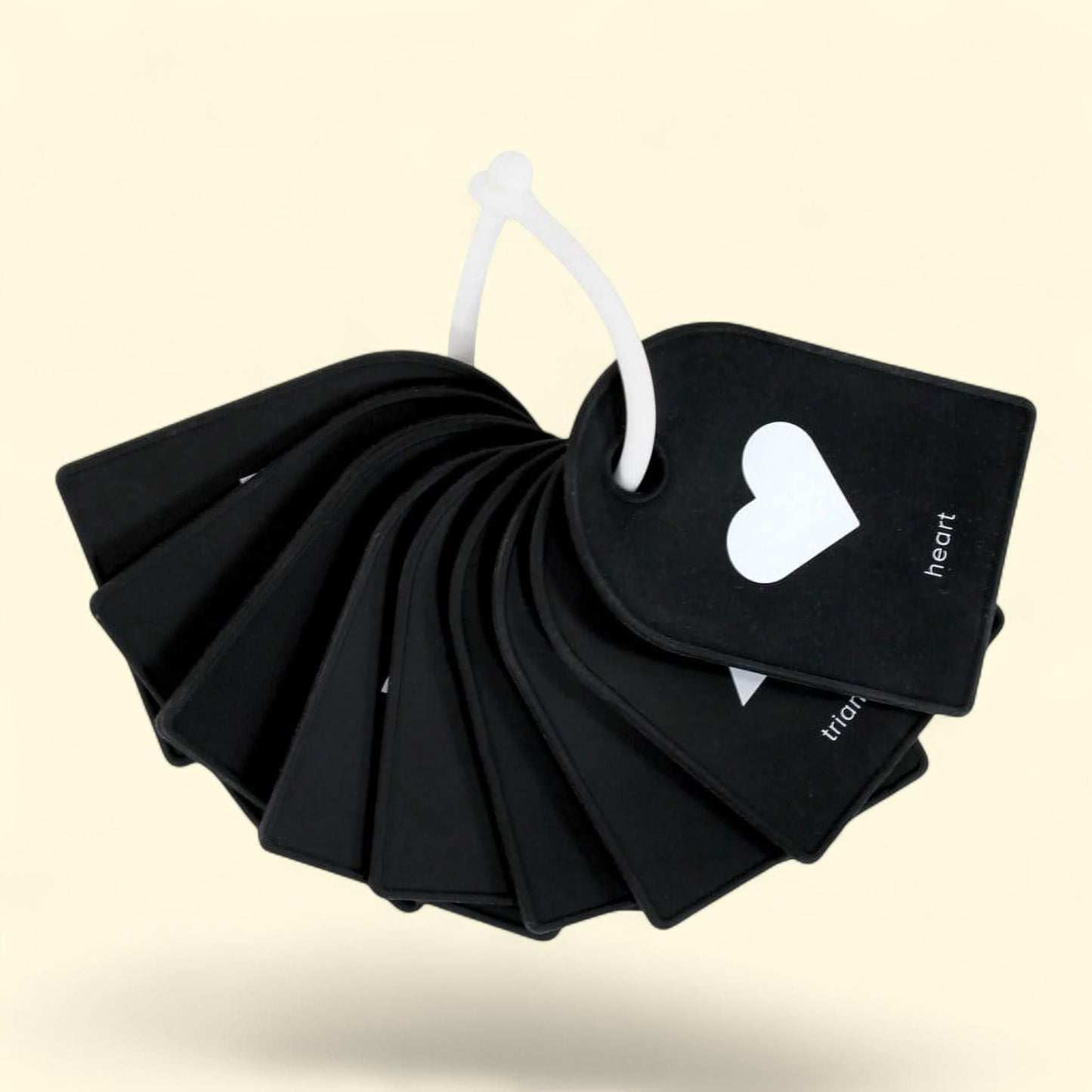 Hudson Baby Flash Cards, Black White, One Size