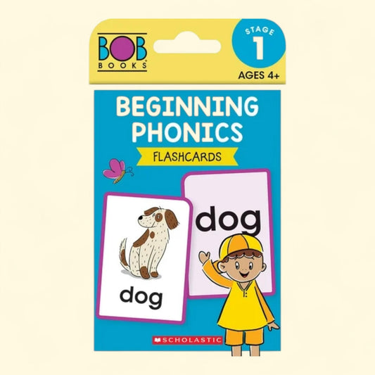 Bob Books Beginning Phonics Flashcards, Ages 4 and Up, Kindergarten (Stage 1: Starting to Read), (Paperback)