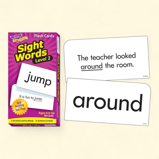 Sight Words Skill Drill Flash Cards, Level 2