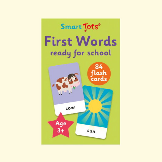 Smart Tots Flash Cards First Words, Paperback, Ages 3+