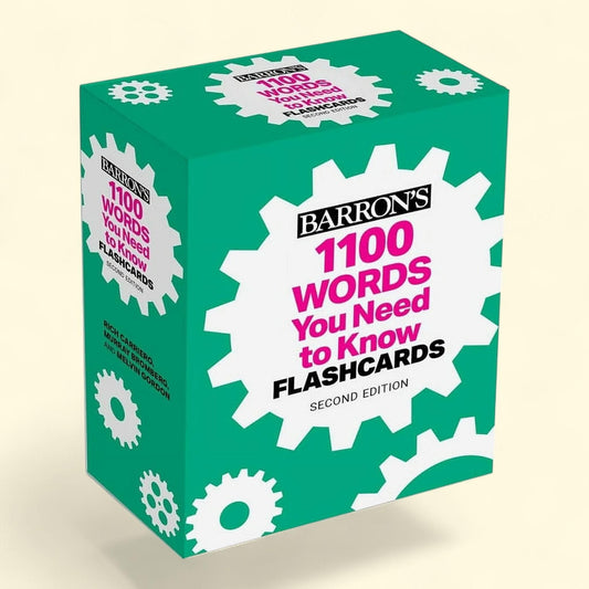 Merriam-Webster 1100 Words You Need to Know Flashcards, 2nd Edition, 1100 cards