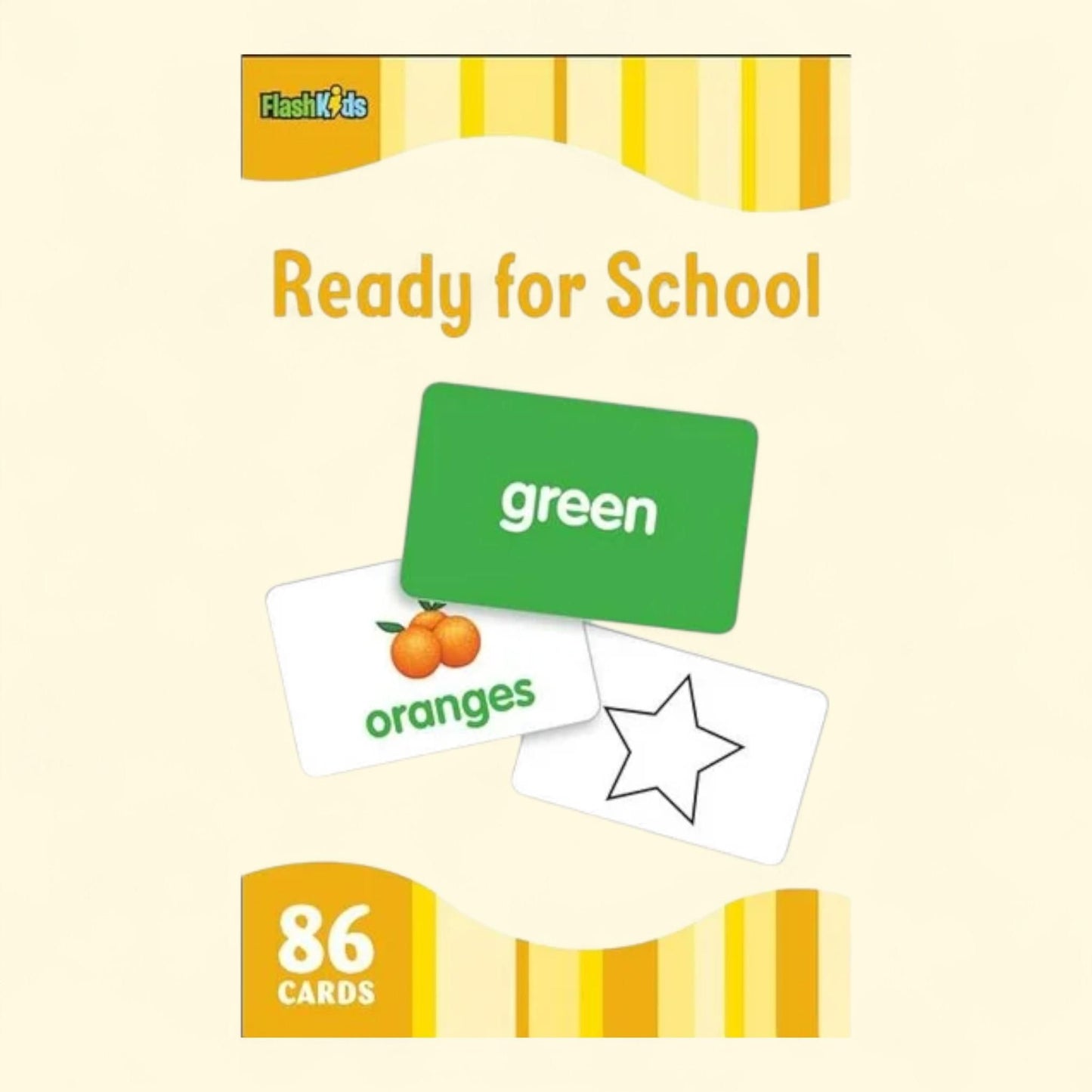 Flash Kids Flash Cards, Ready for School, 86 cards