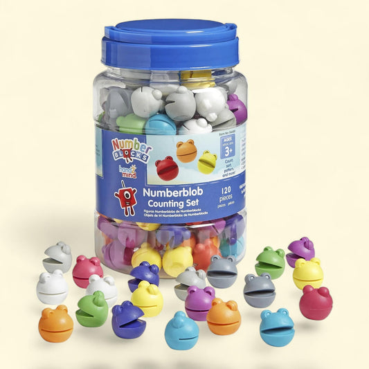 hand2mind Numberblocks Numberblob Counting Set, 3+