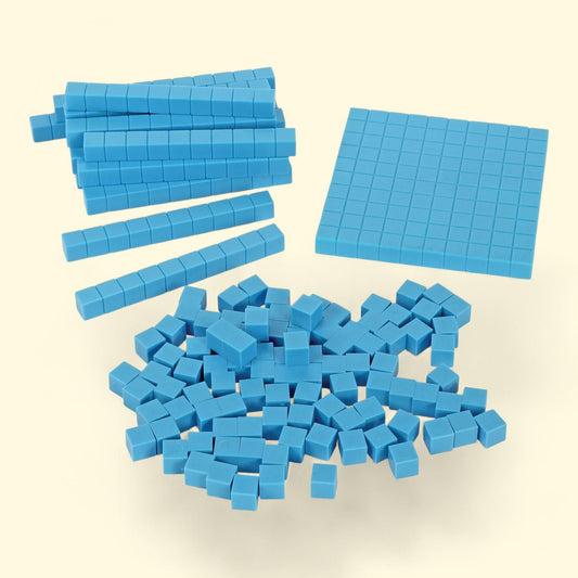 Learning Resources Base Ten Blocks Smart Pack, 121 Pieces
