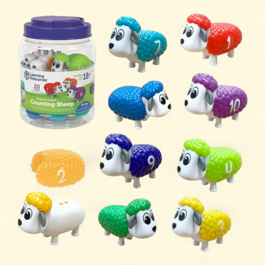 Learning Resources Snap-n-Learn Counting Sheep, 18 mos+