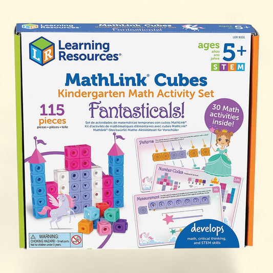 Learning Resources Mathlink Cubes, 115 pieces