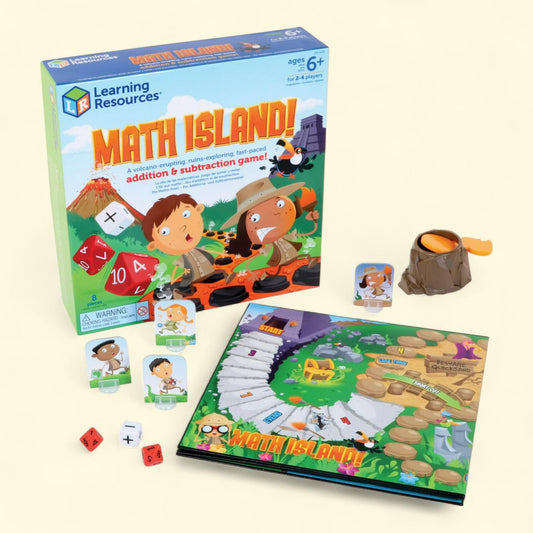 Learning Resources Math Island Addition & Subtraction Game, Ages 6+