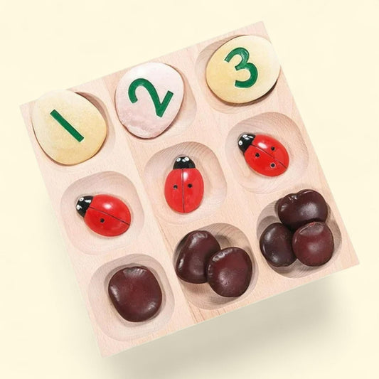 Yellow Door Sorting Tray, Natural, Size