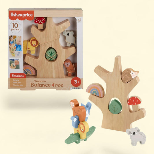 Fisher-Price Balance Tree Stacking Toy, 10 Pieces