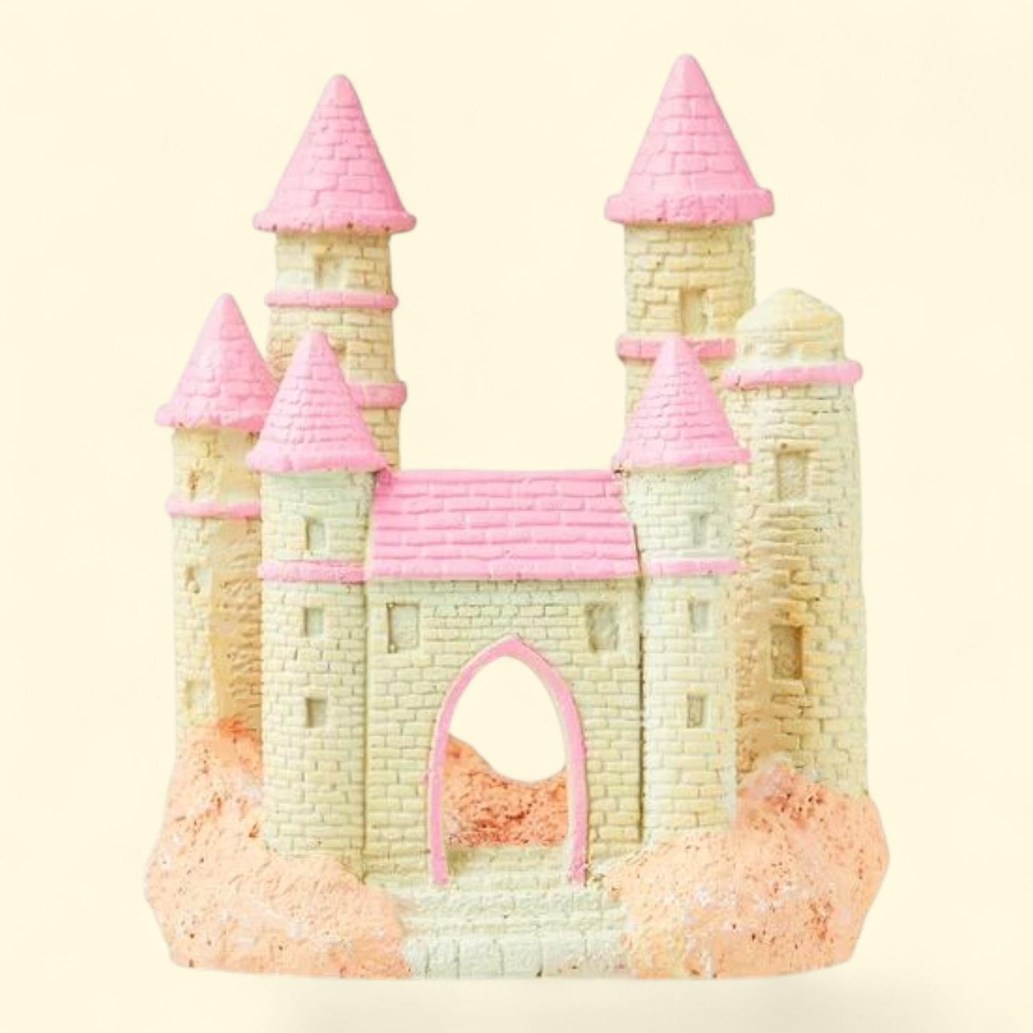 Vibrant Life Princess Castle Ornament, 4.09" x 3.14" x 5.03"