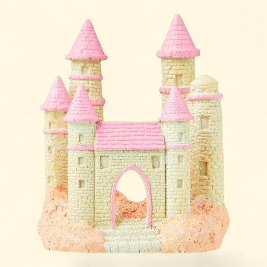Vibrant Life Princess Castle Ornament, 4.09" x 3.14" x 5.03"