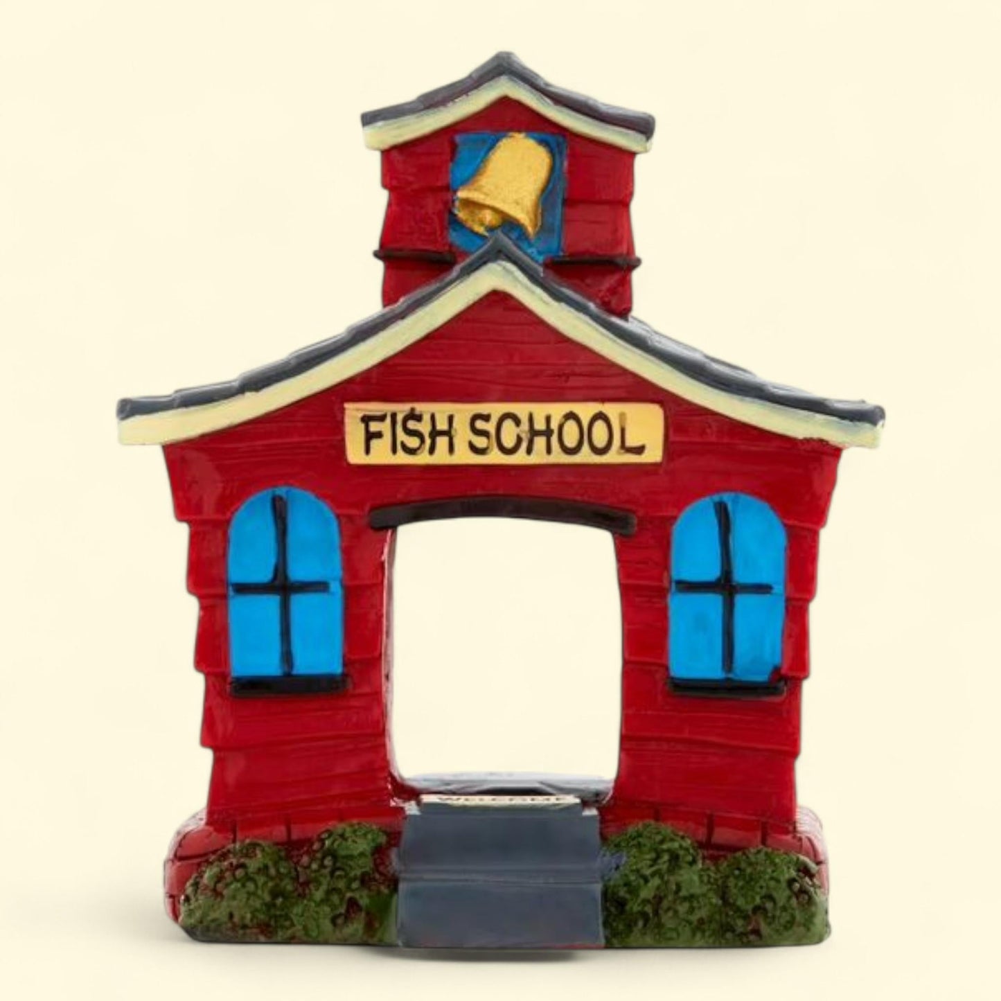 Aqua Culture Red Fish School Aquarium Ornament, 4.13 in